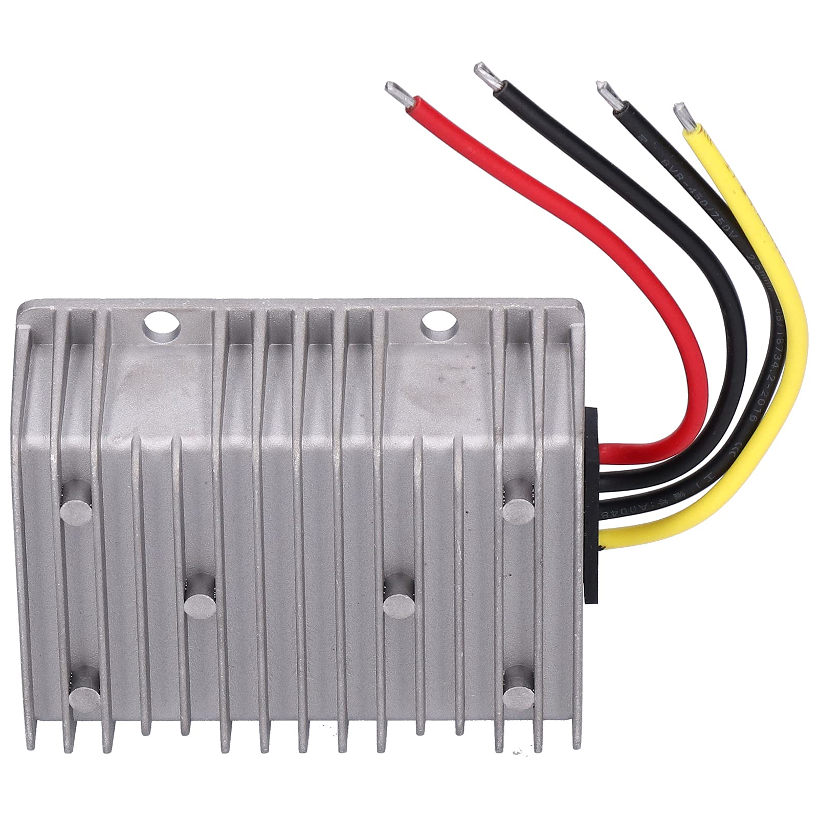 Przetwornica napięcia DC Transformator napięcia prądu stałego 36 V 48 V do 24 V 25 A 600 W Powiększona obudowa aluminiowa Wodoodporna, pyłoszczelna, odporna na wstrząsy dla