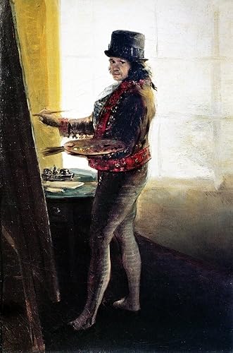 Miniatura 1 de Francisco Goya (1746-1828) Pintor Nespañol Grabador y Litógrafo Autorretrato de Goya en su estudio óleo sobre lienzo C1790-95 Póster impreso por (24