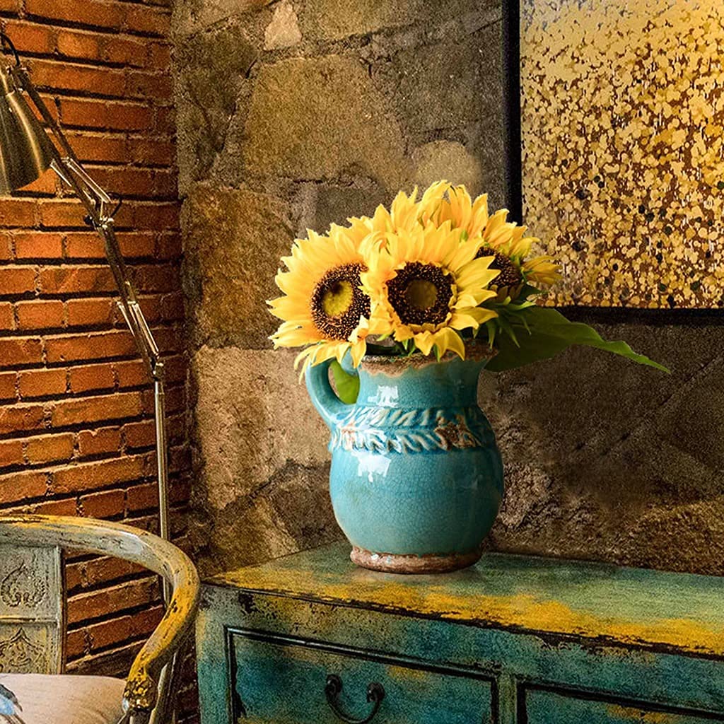 Amazon.co.jp: 花瓶 カントリースタイルピッチャーフラワー