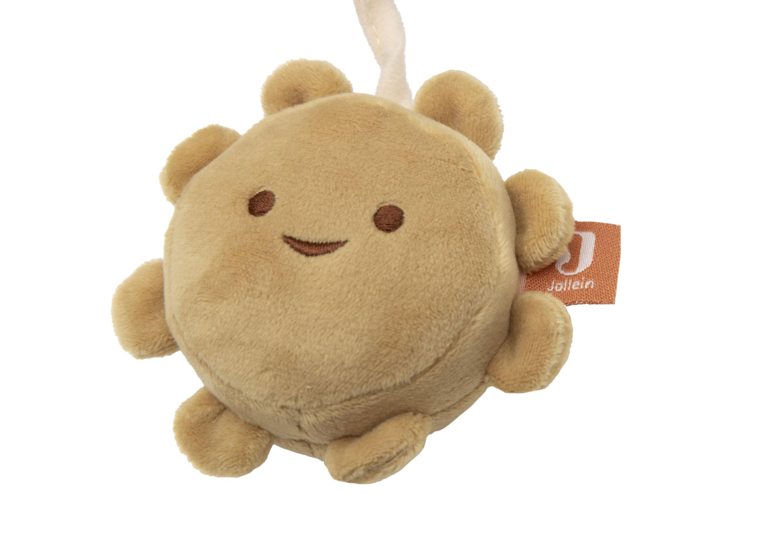 Jollein Spirale d’activités bébé - Kangaroots - jouet bébé pour cosy et parc - avec boucles de fixation - stimule les sens et la motricité - jouet sensoriel bébé