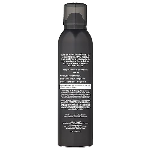 Miniatura 2 de Kristin Ess Spray para el cabello con textura de trabajo para volumen + textura, laca texturizadora de sujeción ligera, acabado mate suave, 6.9