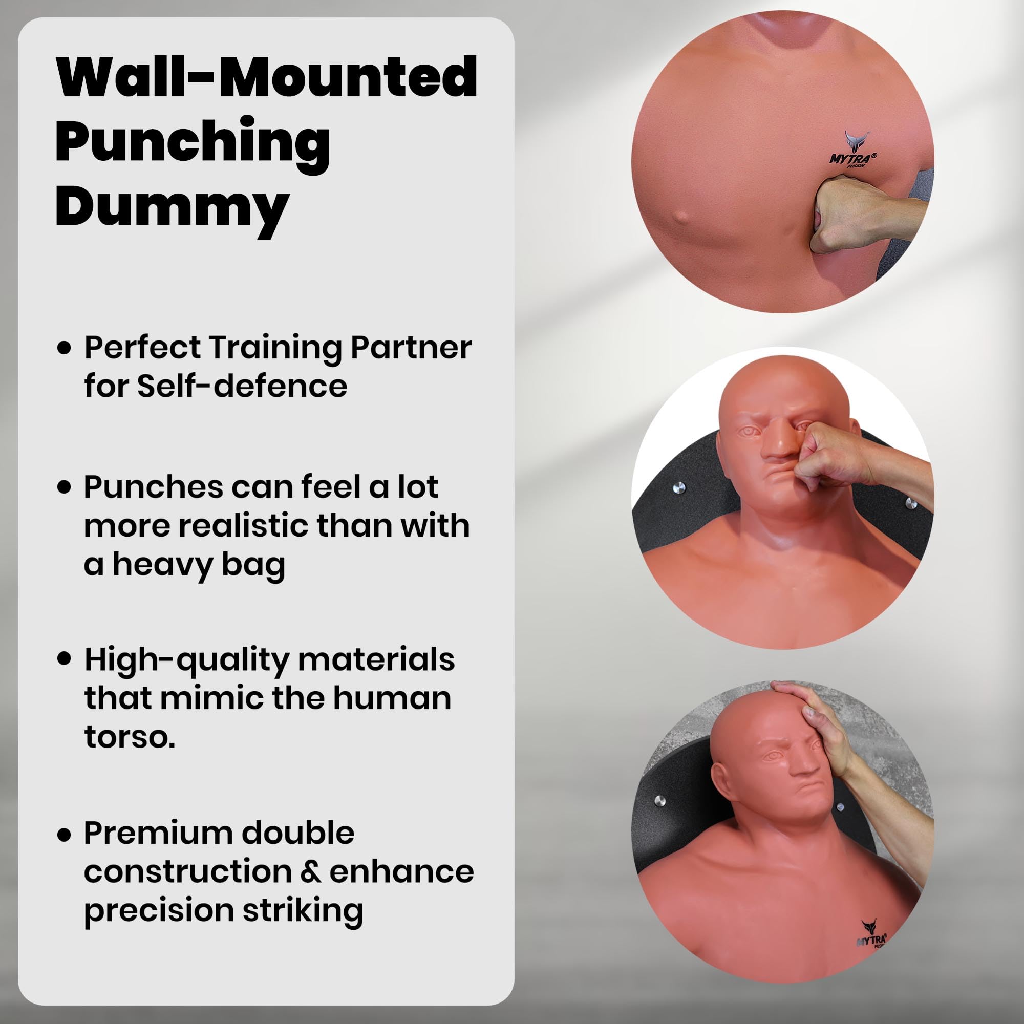 Mytra Fusion Boxing Bob Dummy Wall Fixed