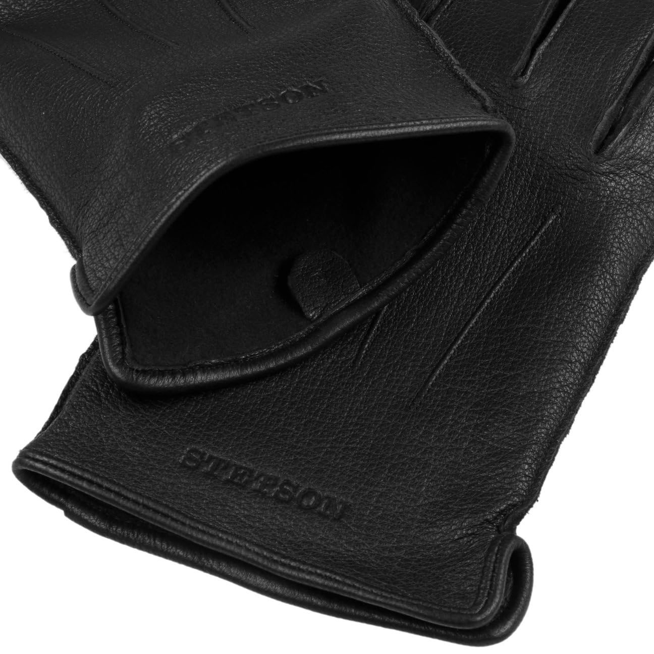 Stetson Classic Uni Goat Lederhandschuhe Herren Herbst Winter