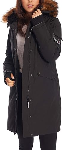 Alpine North - Chaqueta de invierno para mujer de plumas veganas