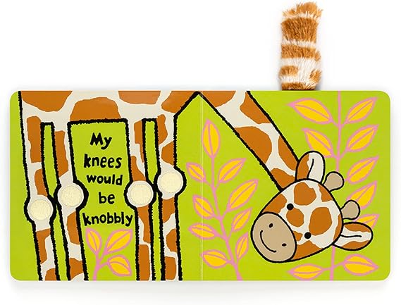 Jellycat If I were a Giraffe Board Kitabı