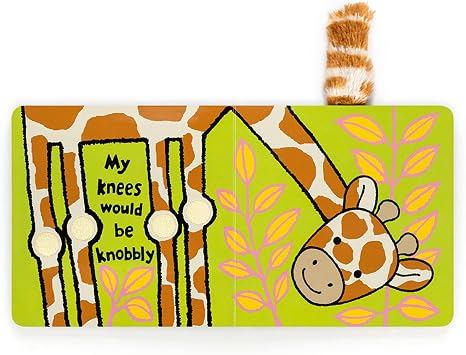Jellycat If I were a Giraffe Board Kitabı