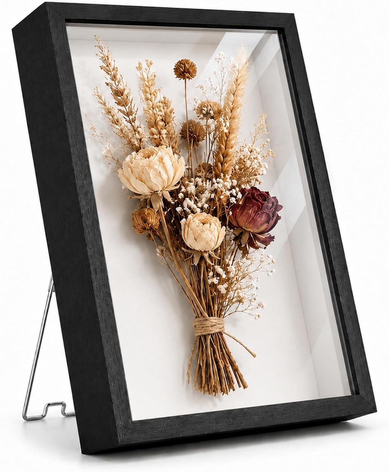 A3 Large Shadow Box Frame, 43.8x31.5cm Wooden Deep Display Frame