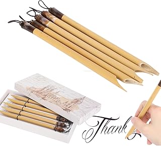 5pcs Calligraphy Dip Pen Bamboo Handcrafted for Writing