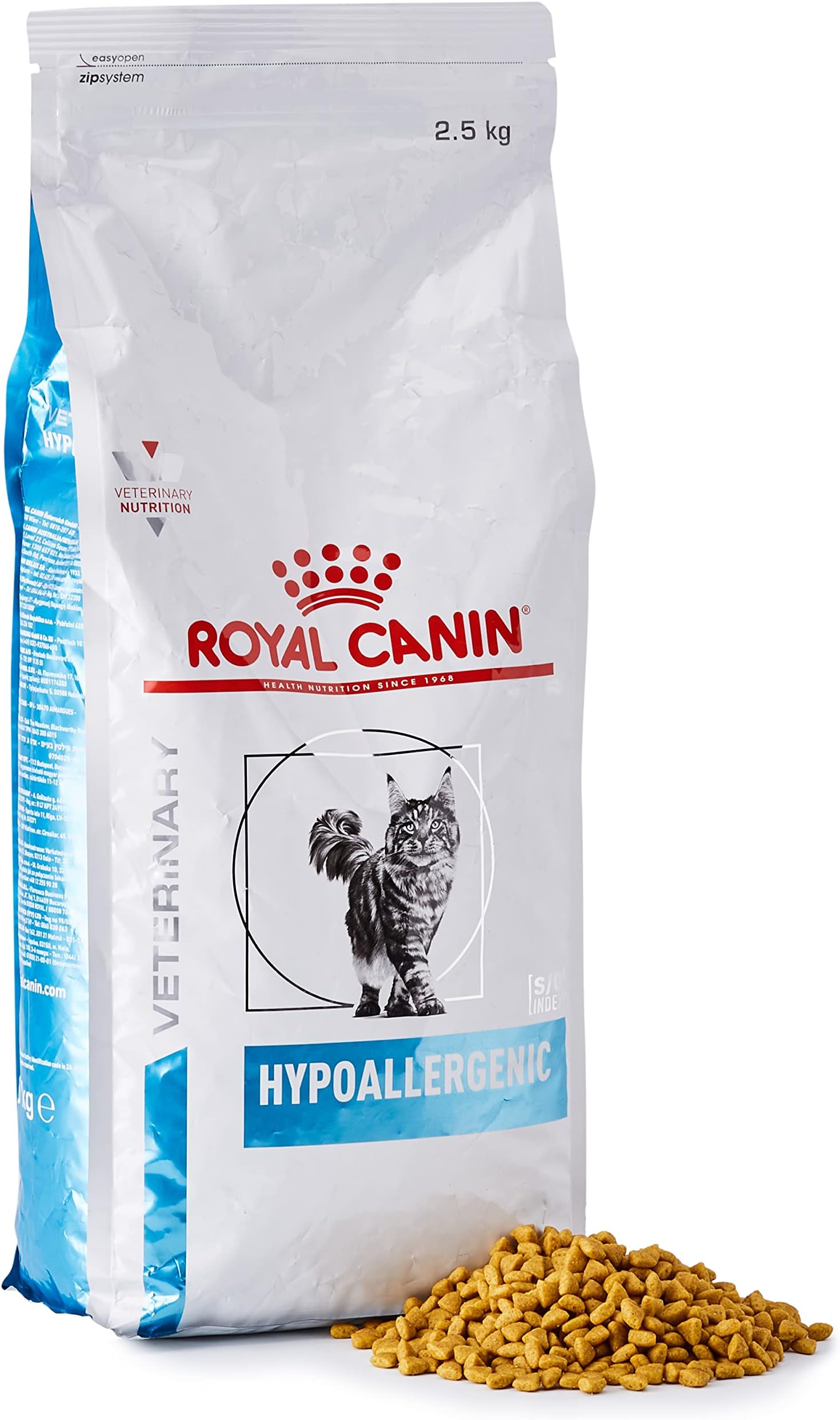 Royal Canin Hypoallergenic Cat Food, 2.5 kg