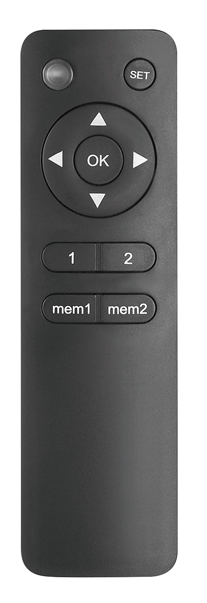 myWall HP60L - Supporto da parete motorizzato per schermi piatti da 37" a 70" (94-178 cm), portata 35 kg, telecomando radiocomandato, girevole