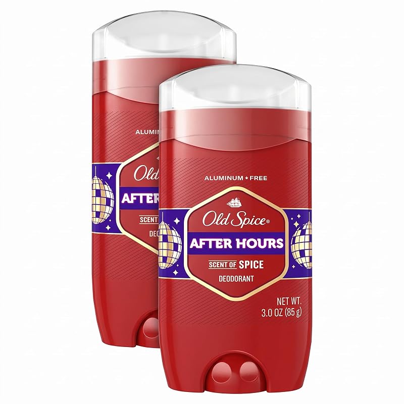 Desodorante antitranspirante masculino Old Spice Red Zone Collection After Hours, Pacote com 2