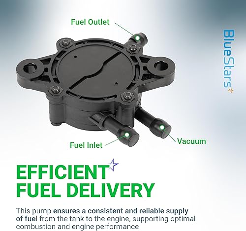 Miniatura 2 de BlueStars 808656 491922 Bomba de combustible con filtro de combustible, compatible con 691034 692313 808492 Kawasaki 49040-7001 Kohler 24 393 04-S