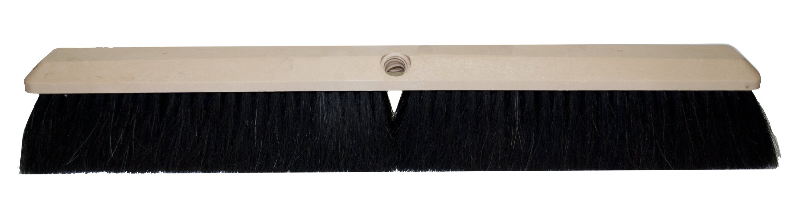 Magnolia Brosse 724-pb 7 Line Sol Brosse, poils de crin, 7,6 cm, orné de 61 cm de long, Noir (cas de 12)