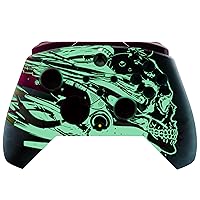 Vista 8 de PDP Gaming REMATCH GLOW Enhanced Wired Gaming Controller: Licensed Glow in the Dark Gamepad for Xbox Series X S, Xbox One, Windows PC, Mappable Back
