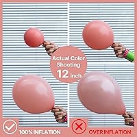 Vista 517 de PartyWoo Nude Balloons 100pcs 12 Inch Apricot Boho Fall Neutral Latex Helium Balloons for Graduation Wedding Anniversary Birthday Boy Baby Shower