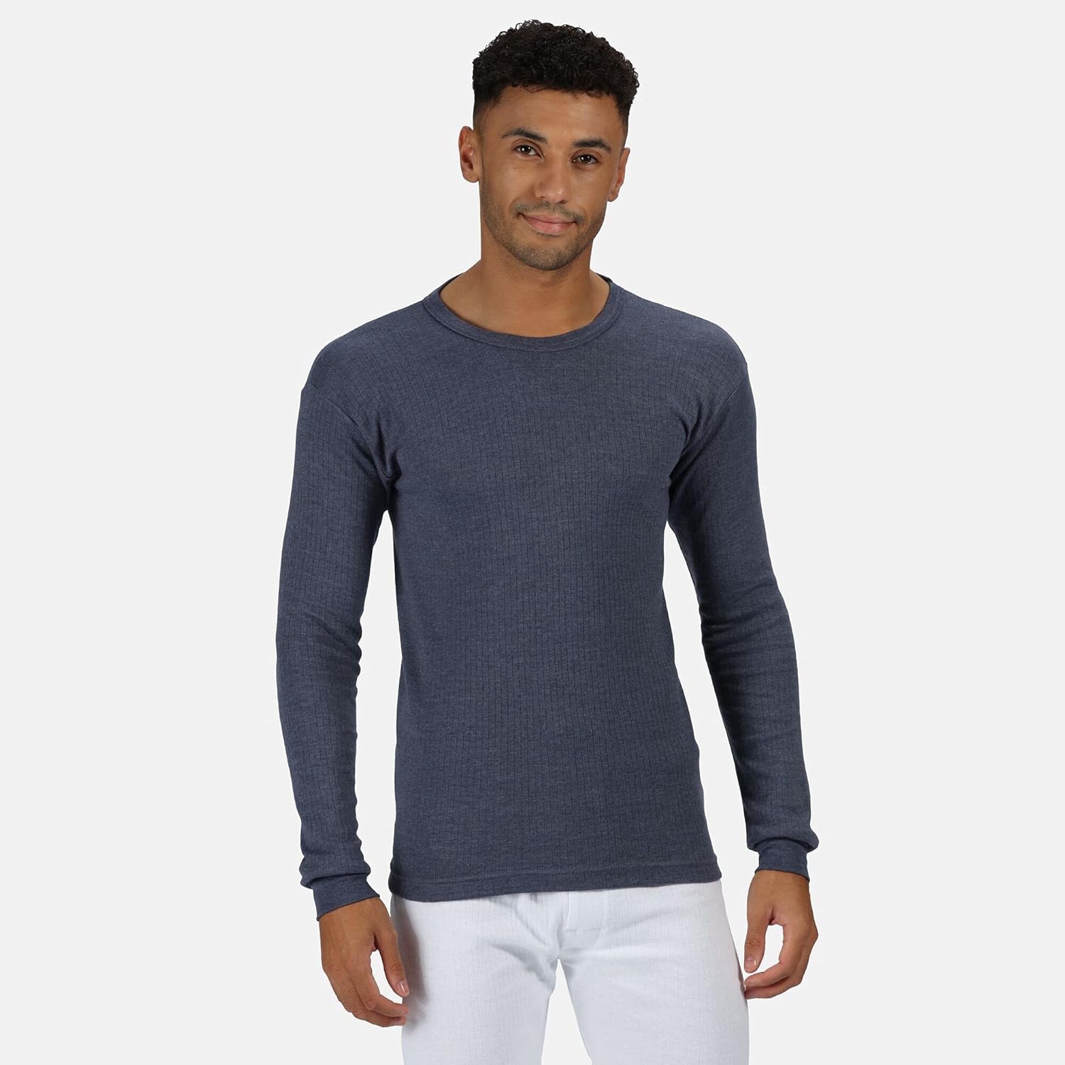 Regatta Thermal Underwear Long Sleeve Vest/Top (S) (White)