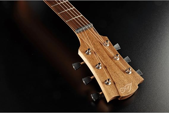 Lag Guitars Tramontane 70 Auditorium Black & Brown