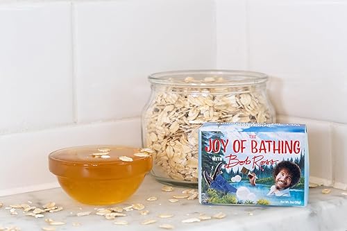 Miniatura 5 de The Unemployed Philosophers Guild Bob Ross Soap - Hecho en los Estados Unidos, 2oz (56g) de jabón de barra de invitados de tamaño viaje