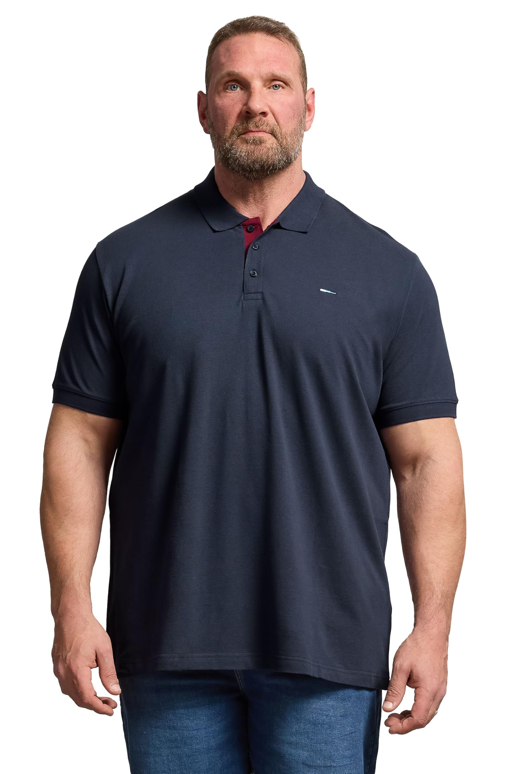 BadRhino Men's Polo Shirt - Dark Navy - 3XL