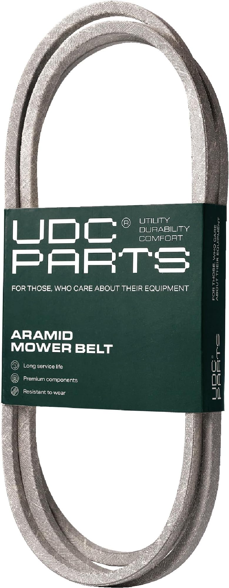 UDC Parts GX20006 UC30568 Drive Belt Replacement for John Deere D140 D110 D130 L110 L130 L120 LA135 D140 LA145 LA115 L111 L118 D170 LA130 LA110 D125 LA120 / Powertrain Drive Belt Aramid Cord/ 88.90 in