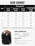 COOFANDY Polar Veste polaire Vestes zippées simples VestES chaudes en plein air Casual Manteaux avec poches pour homme