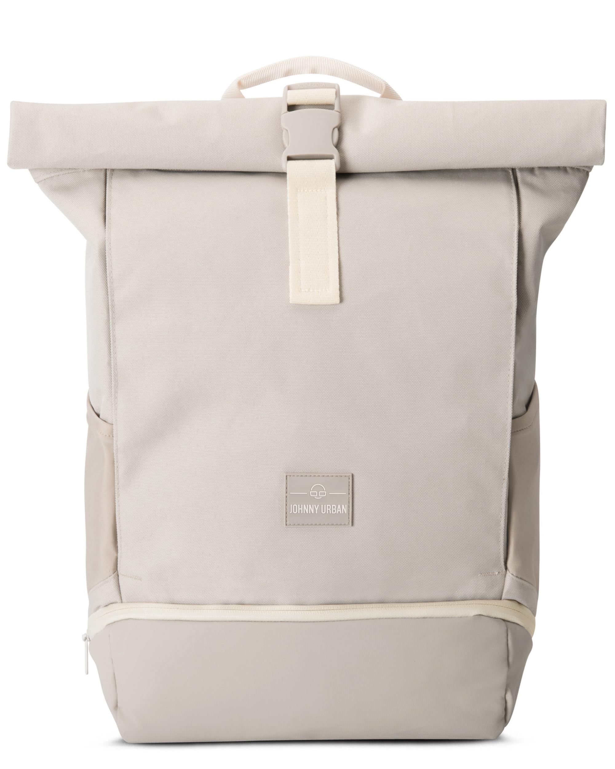 Johnny Urban Allen Medium Rolltop Rucksack 15L Wasserabweisend Beige Damen Herren