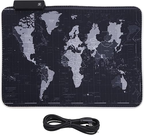 Miniatura 5 de cici store RGB Mouse Pad Desk Mat XXL Computer Mousepad 12 LED Backlights Cover Table Mause Gaming Mouse Pad