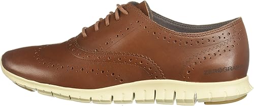 Miniatura 8 de Cole Haan Zerogrand Wing Ox Closed Hole II Oxford para mujer, Negro Gamuza Negra Agujero Cerrado
