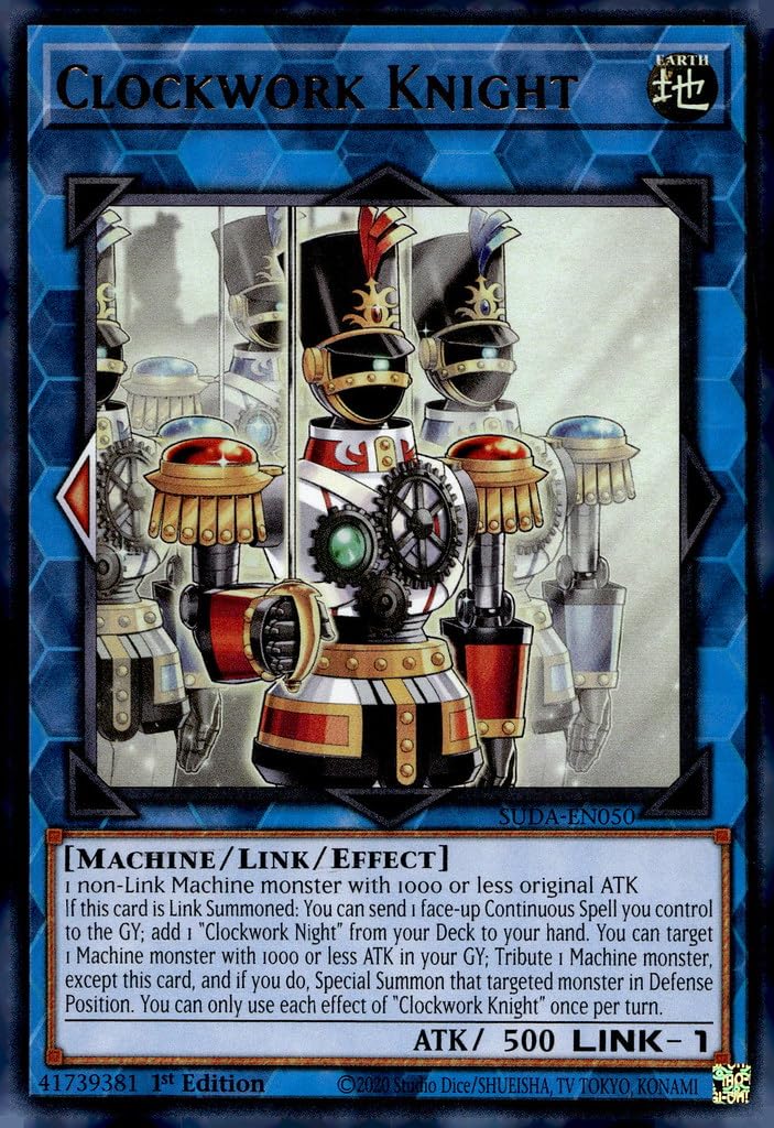 Amazon.com: Clockwork Knight - SUDA-EN050 - Ultra Rare - 1st