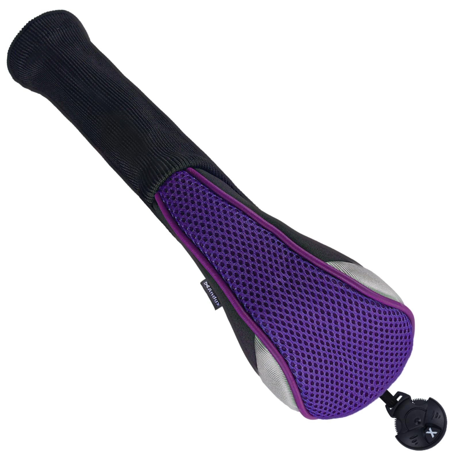 Andux 4 pcs/lot Long cou couvertures de tête de club de golf hybride avec interchangeables sans étiquette. Ctmt-02