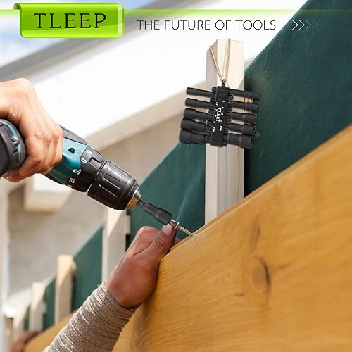 Miniatura 8 de Juego de 20 destornilladores magnéticos para taladro de impacto + 3 extensiones de broca eléctrica (501005.906 in) + bolsa de almacenamiento, juego