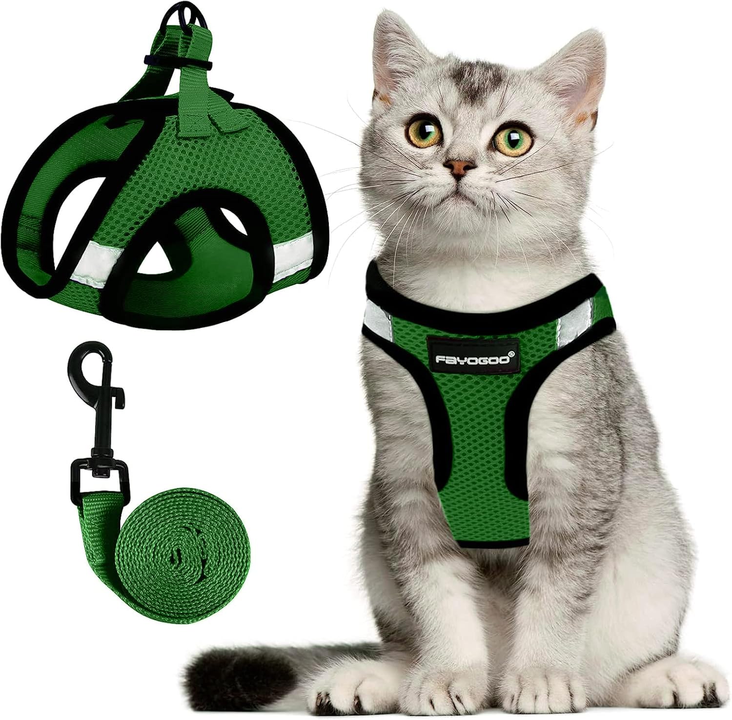 Pet Supplies Cat Harness, Cat Leash and Harness Set for Walking
