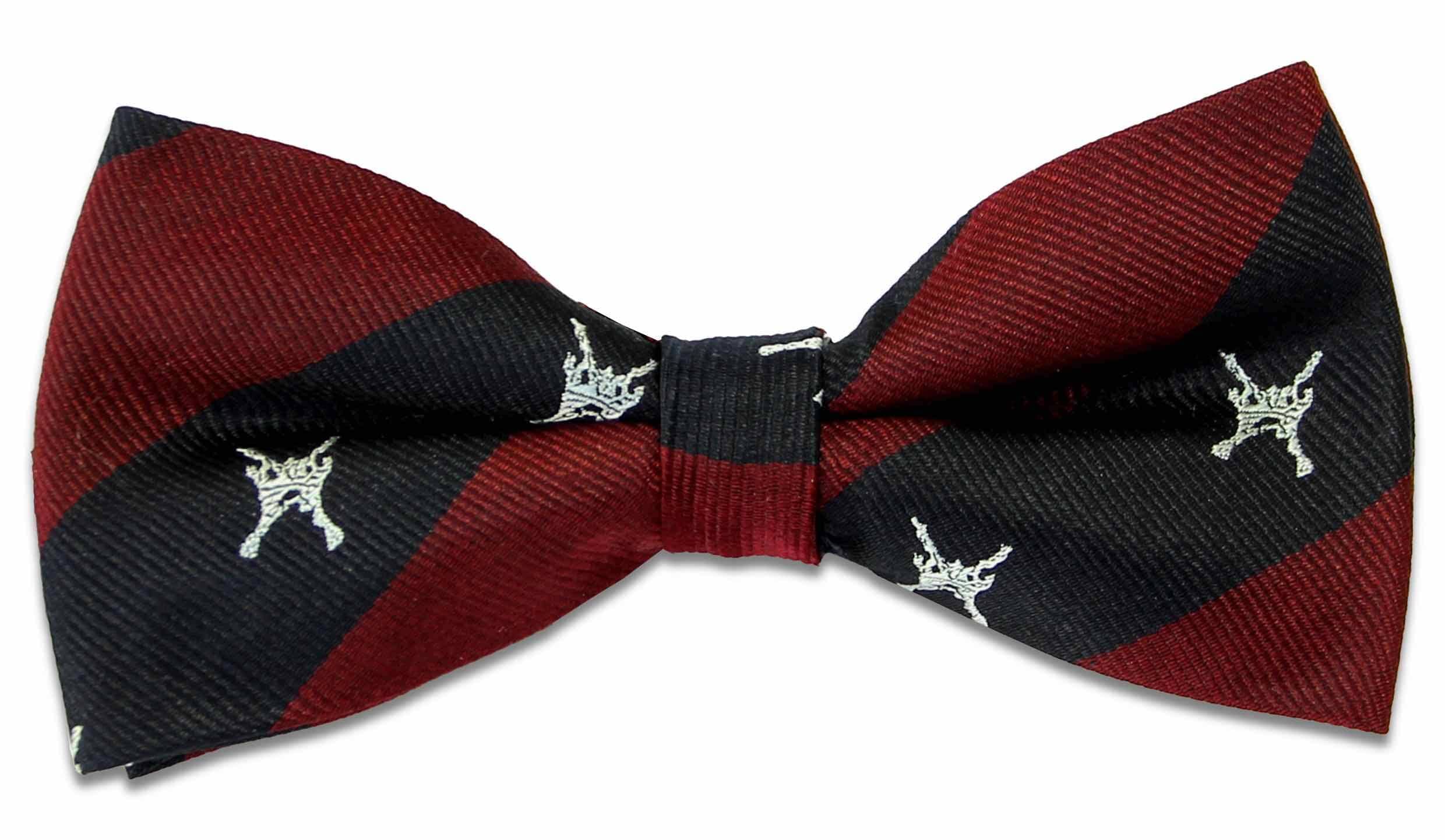 RAF Regiment Crest Silk (Pretied) Bow Tie