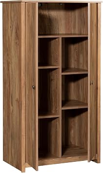 Sauder River Ranch 2-Door Storage Cabinet in Sindoori Mango Finish