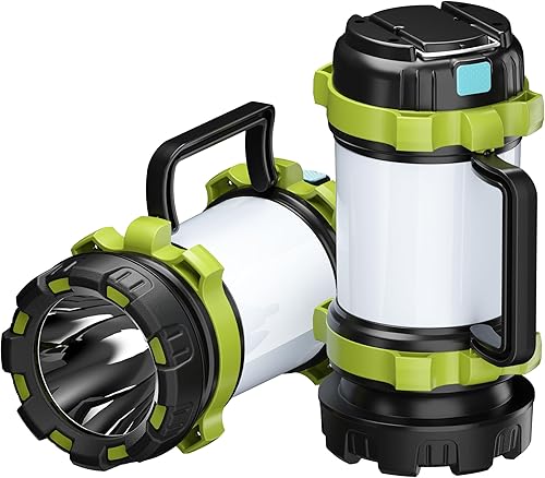 Miniatura 8 de AlpsWolf Linterna recargable, 6 modos, linterna de camping LED, linterna de campamento para corte de energía, linterna para el hogar, emergencia