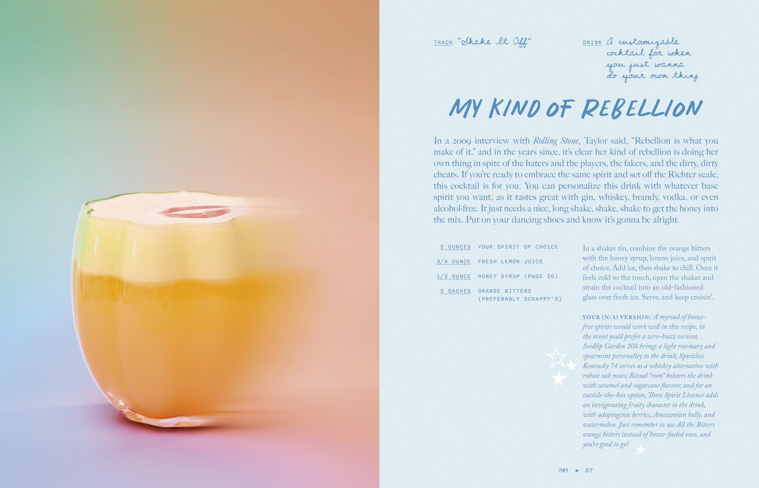 The Eras Pour: The Unofficial, Ultimate Taylor Swift Cocktail Book