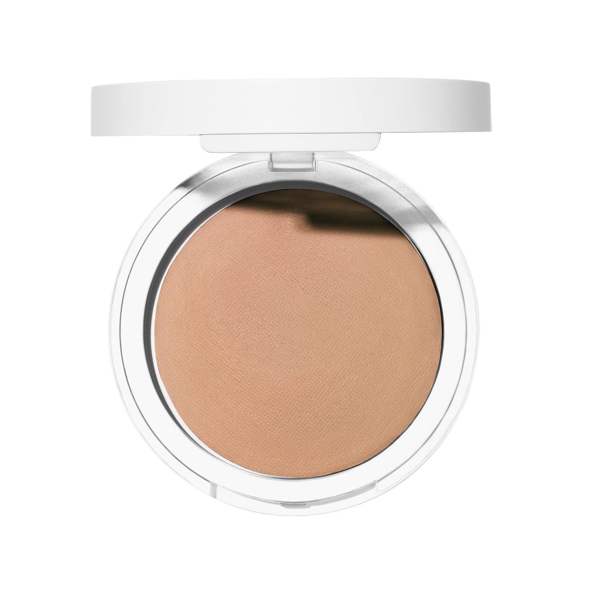 Well People Bio Powder Foundation, Lightweight & Hydrating Foundation For Perfecting & Smoothing Skin, Semi-Matte Finish, Vegan & Cruelty-free, 6N
