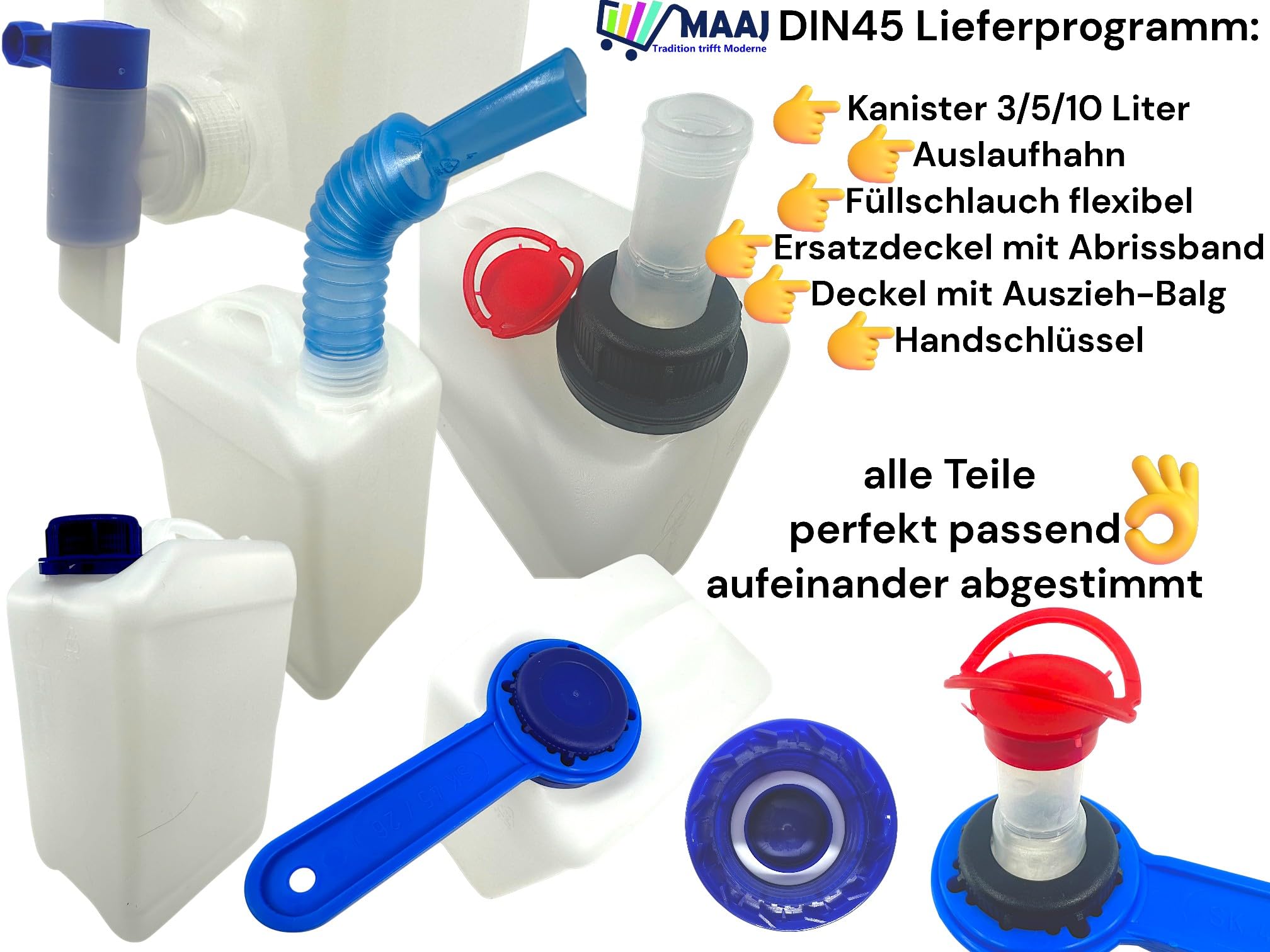 Wasserrose 10 L Blankino Universalreiniger Allzweckreiniger Made in Germany