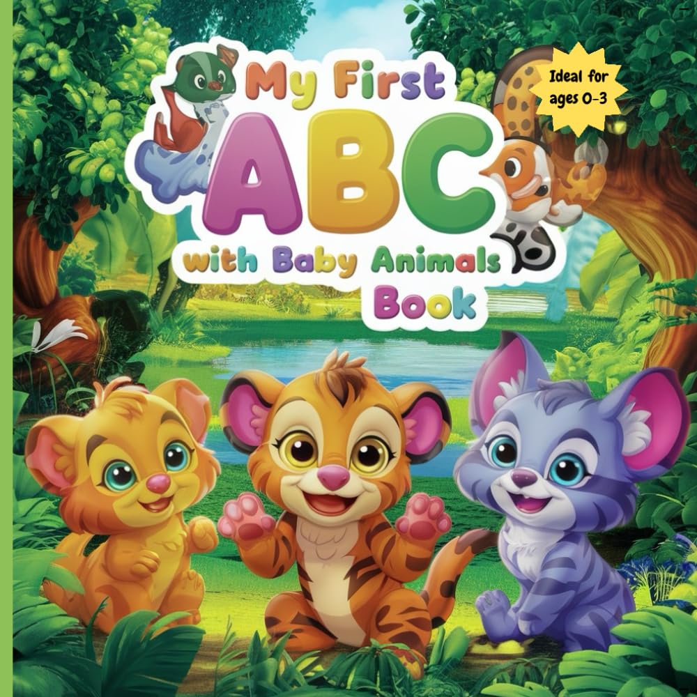 My First ABC with Baby Animals Book