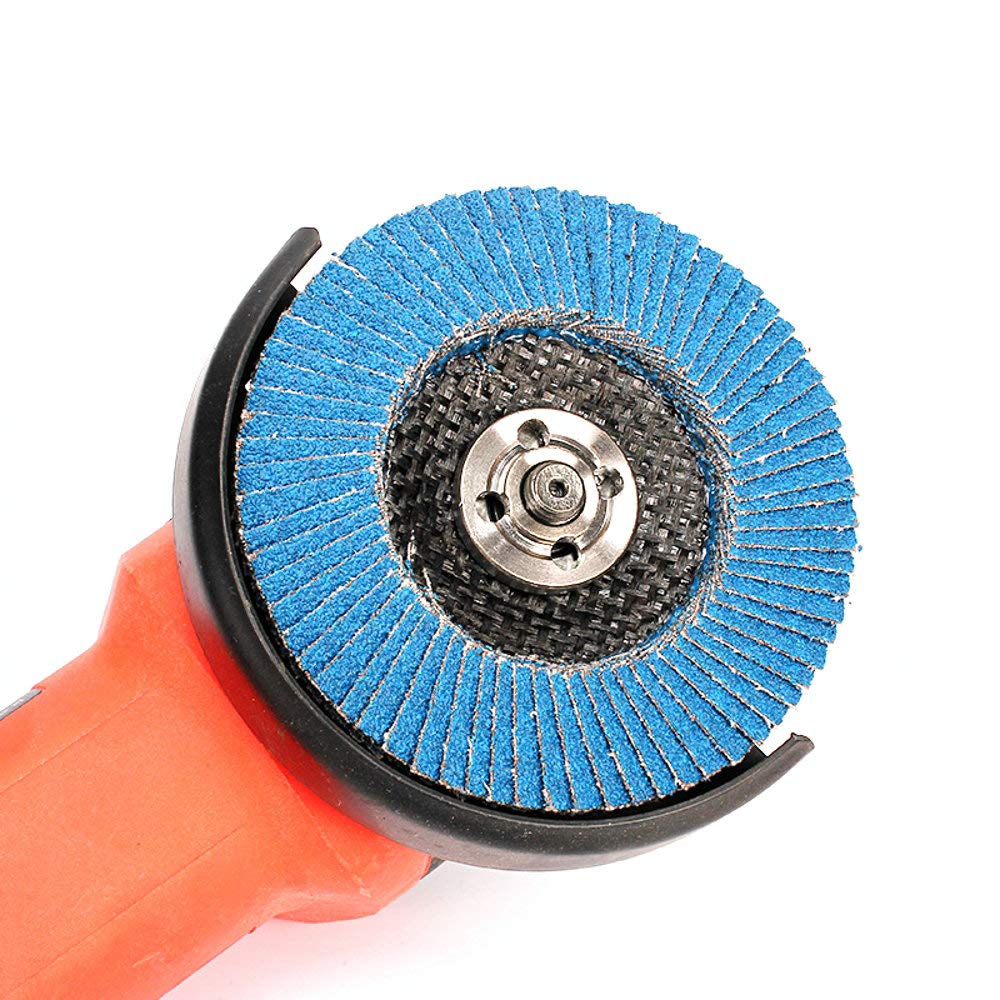 Tarcza Polerska, 20 Sztuk 80 Ściernice Listkowe Szlifowanie Tarcze Szlifierskie Do Szlifierki Kątowej 125Mm/4.9 ''Metalowe Plastikowe Narzędzie Ścierne Do Drewna