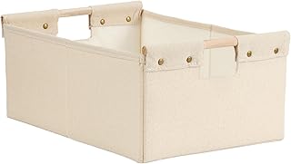 Foldable Storage Baskets for Shelves