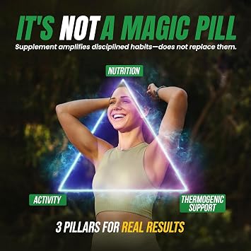 Thermogenic Fat Burner for Women and Men - Brazilian Lean, 30 Capsules