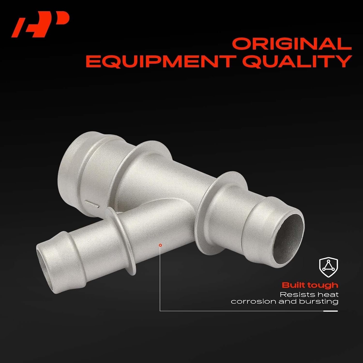 A-Premium Coolant Radiator Hose Y Junction Connector - Compatible with Chevrolet Silverado Suburban Tahoe Avalance & GMC Sierra Yukon & Cadillac Escalade, Replace # 15834773