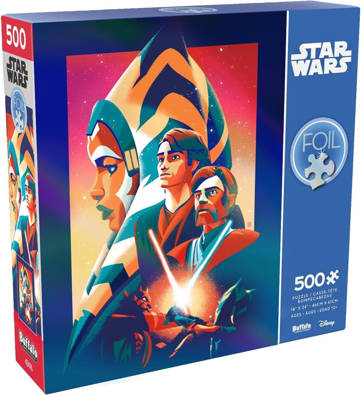 Buffalo Games - Star Wars - Victory and Defeat - Foil Puzzle - 500 Piece Jigsaw Puzzle