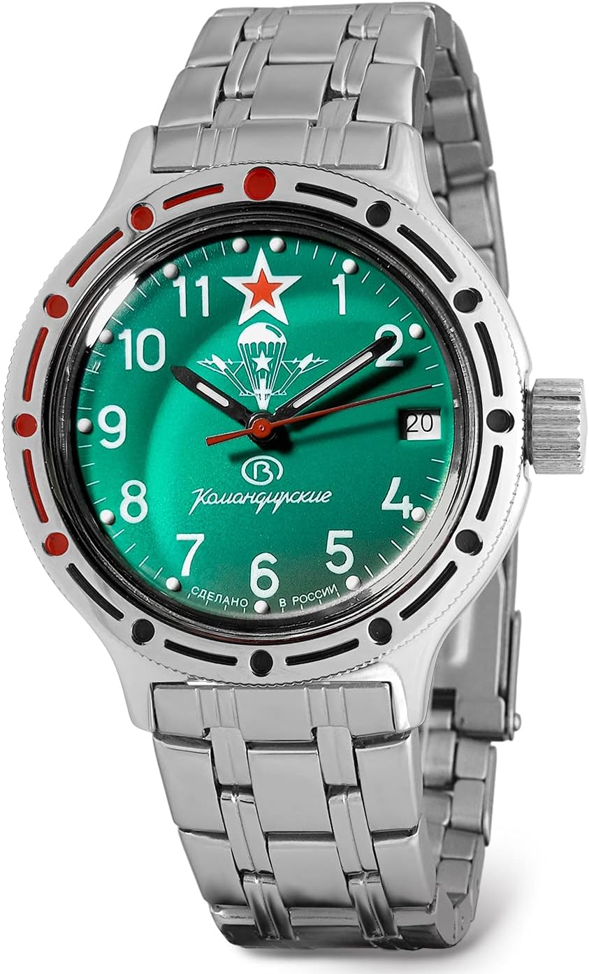 | Amphibia 420307 VDV Airborne Troops Automatic Wrist Watch