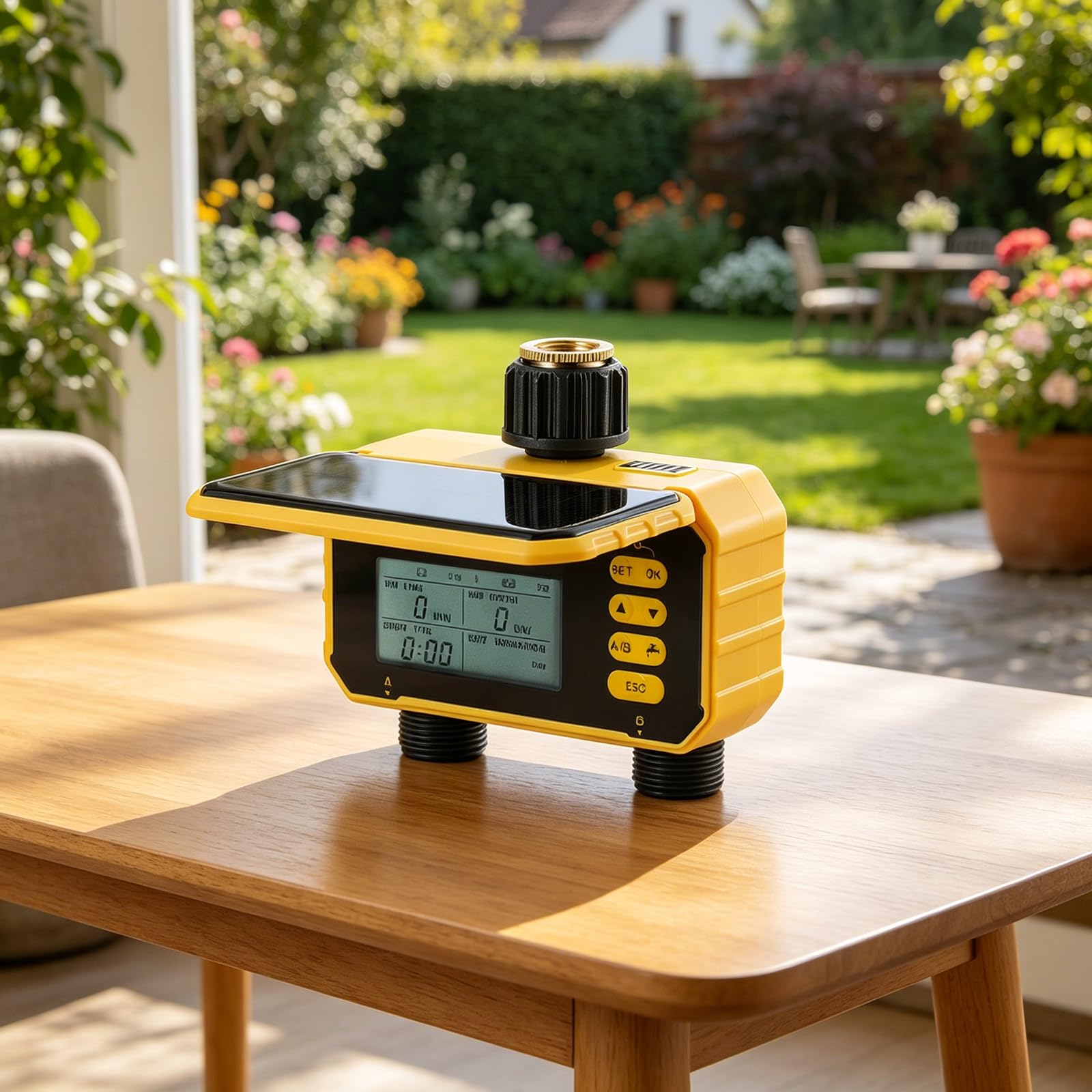 Dispositivo di irrigazione automatico per giardino con pianificazione esatta e robusto ABS Build Smartgarden irrigazione