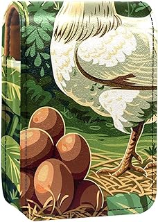 Lipstick Case,Leather Lip Gloss Lipstick Orga...