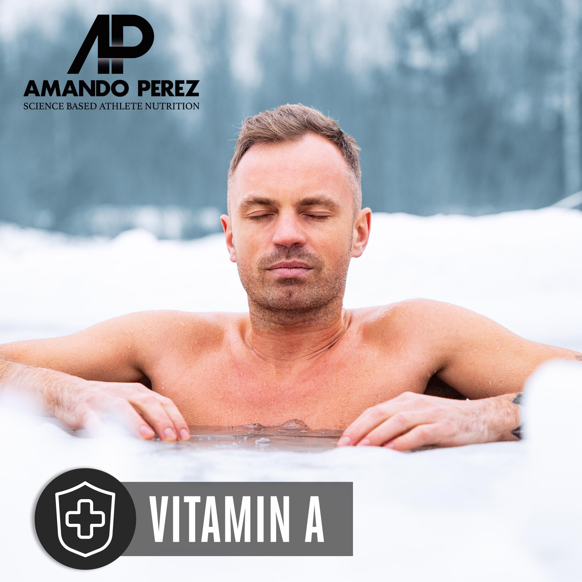 Amando Perez Beta Tan+ Bräunungskapseln Hochdosiert 50.000 I.E. – 180 Softgels – Natürliches Beta Carotin aus Dunaliella salina – Provitamin A – Vegan – Vorrat für 720 Tage
