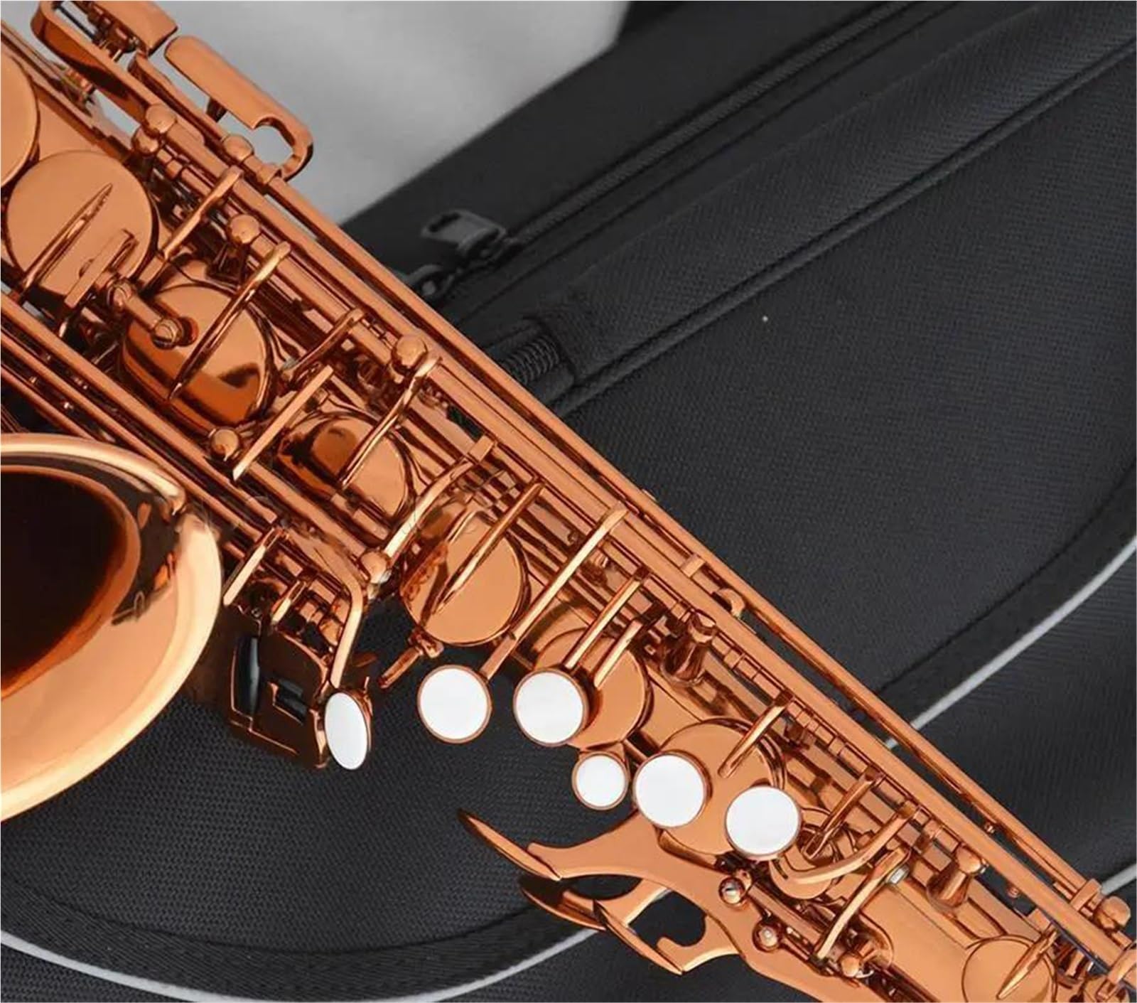 Saksofon Altowy Dark Gold Instrumenty Dęte Blaszane Saksofon