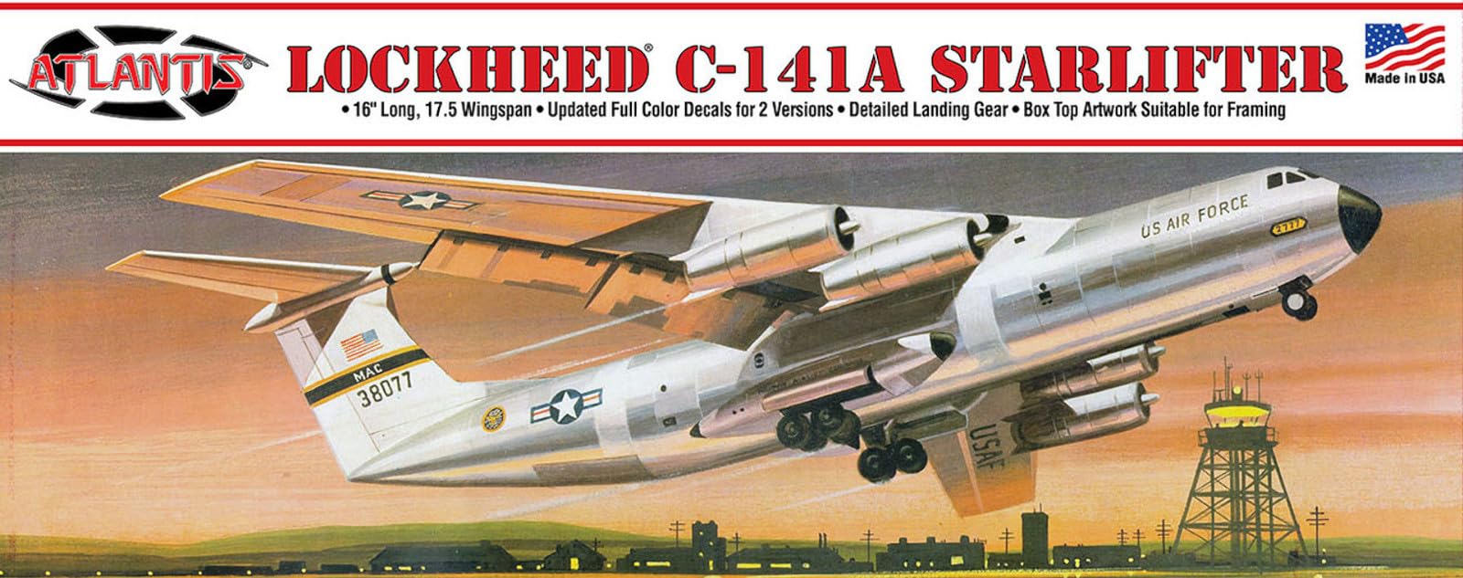 Amazon.com: Atlantis Models C-141 A Starlifter Plastic Model kit